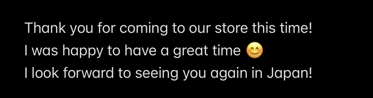 口コミ返信アップロード画像