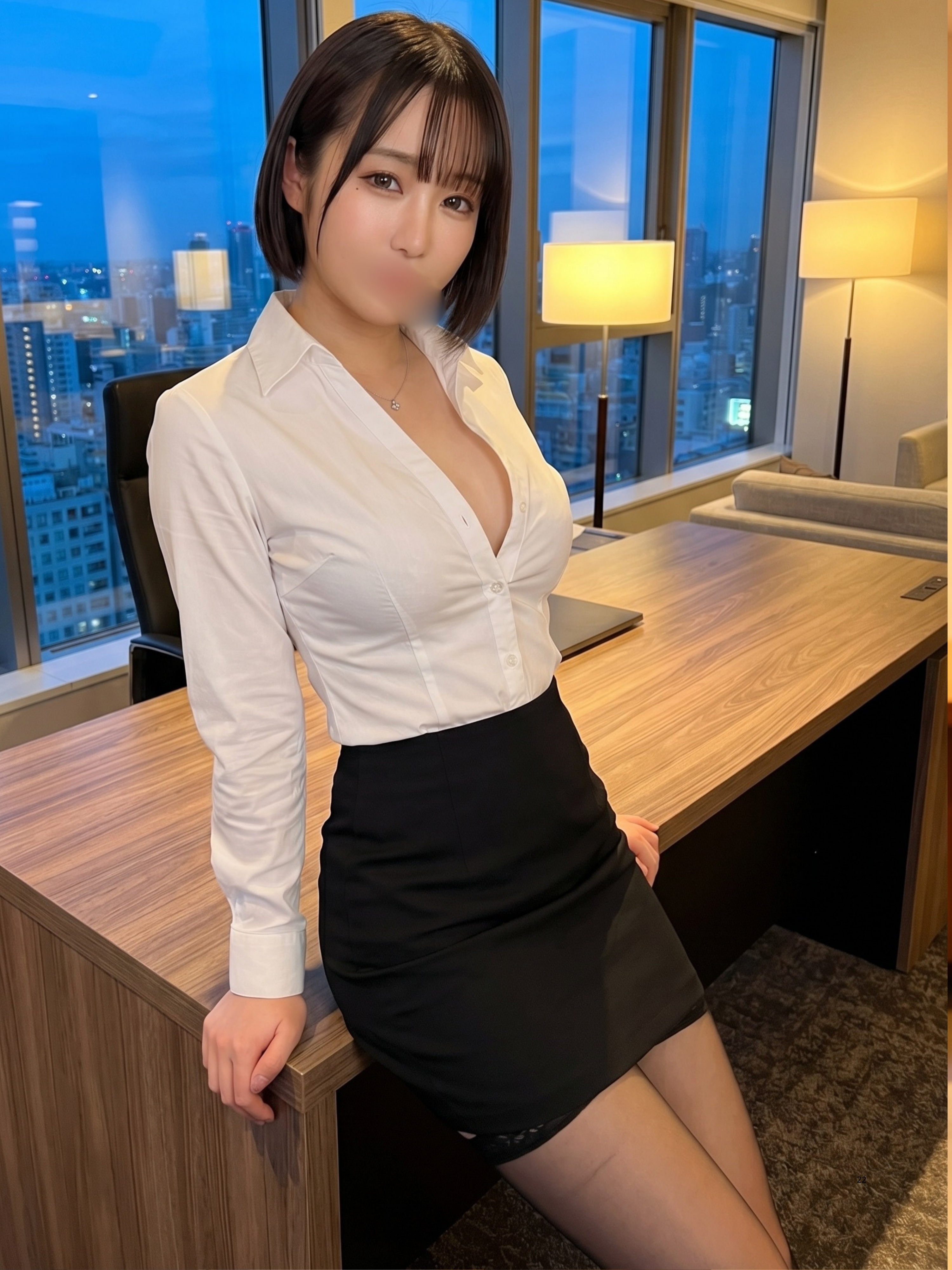 社長秘書 soapland service parlor SASAKI MIREI