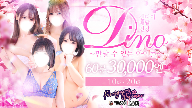 미야기현 아오바・고쿠분초 데리헤루 Dino～会えるアイドル～