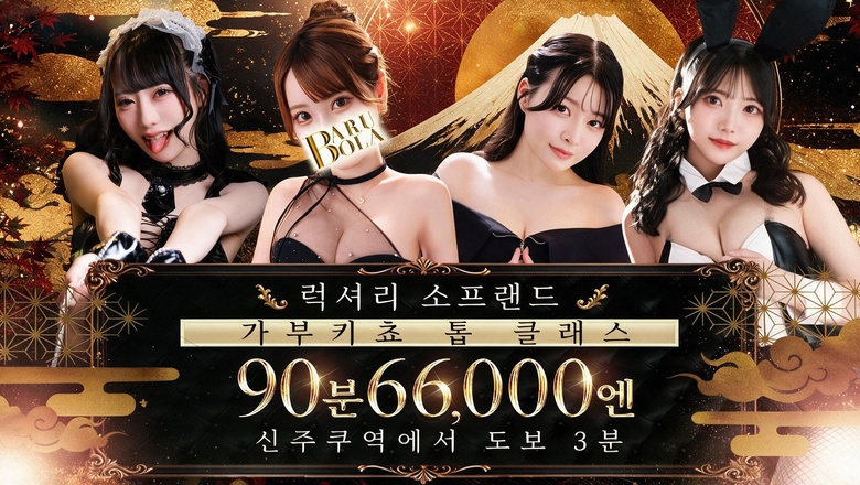 tokyo 신주쿠·가부키초 한국인 가능 소프랜드 Barubola