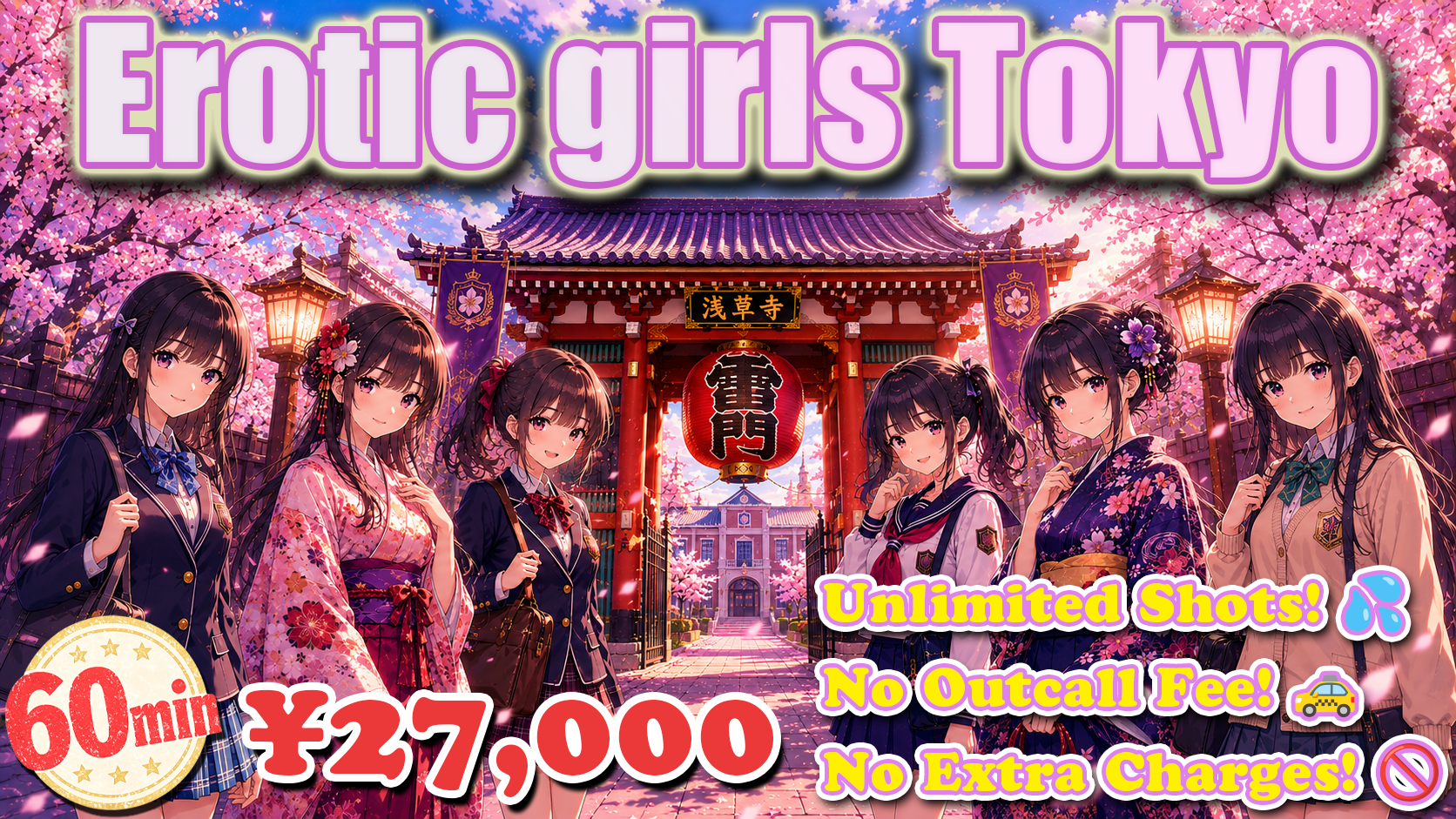 tokyo 浅草・上野 デリヘル Erotic girls Tokyo