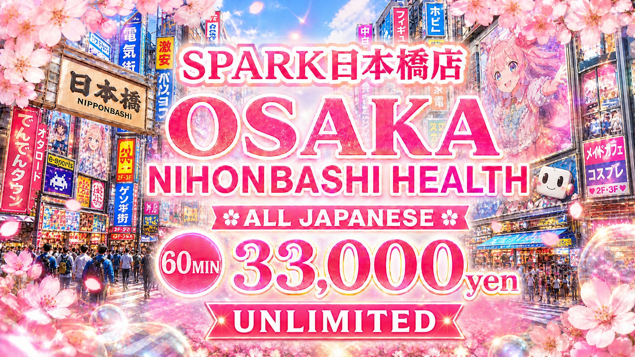 osaka Osaka City South hotel escort service parlor スパーク日本橋店