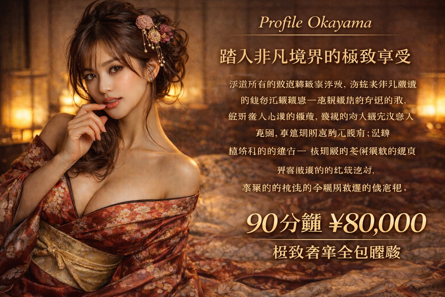 岡山縣 岡山市 上門服務 プロフィール岡山店