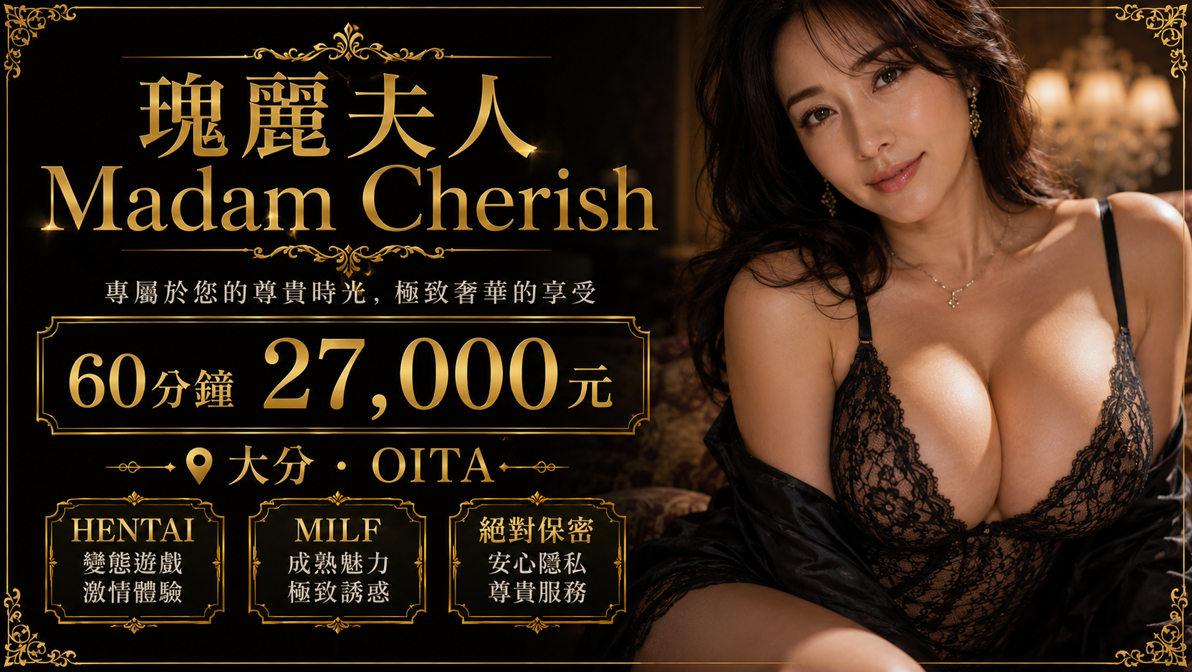 oita 大分 上門服務 Madam Cherish