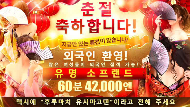 niigata 니가타시 한국인 가능 소프랜드 湯房　湯島御殿