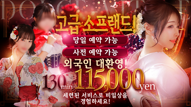 gifu 가나즈엔 한국인 가능 소프랜드 ドルチェビィタ恵里亜